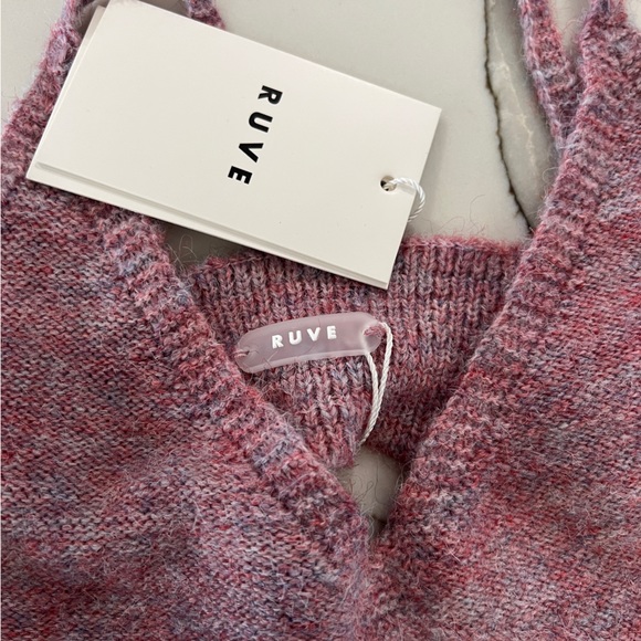 RUVE Rika Knit Top in Berry (Rare Color) - Picture 6 of 11